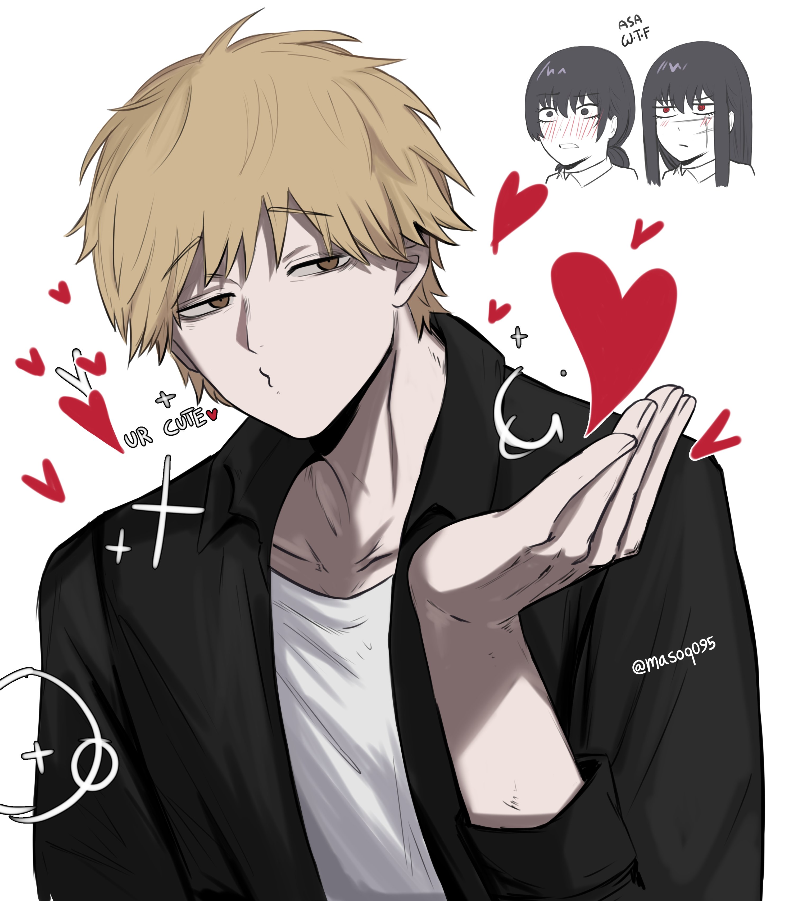 Denji X Asa Rule 34