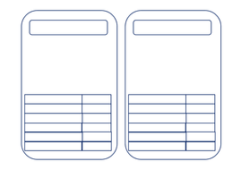 Top Trumps Blank